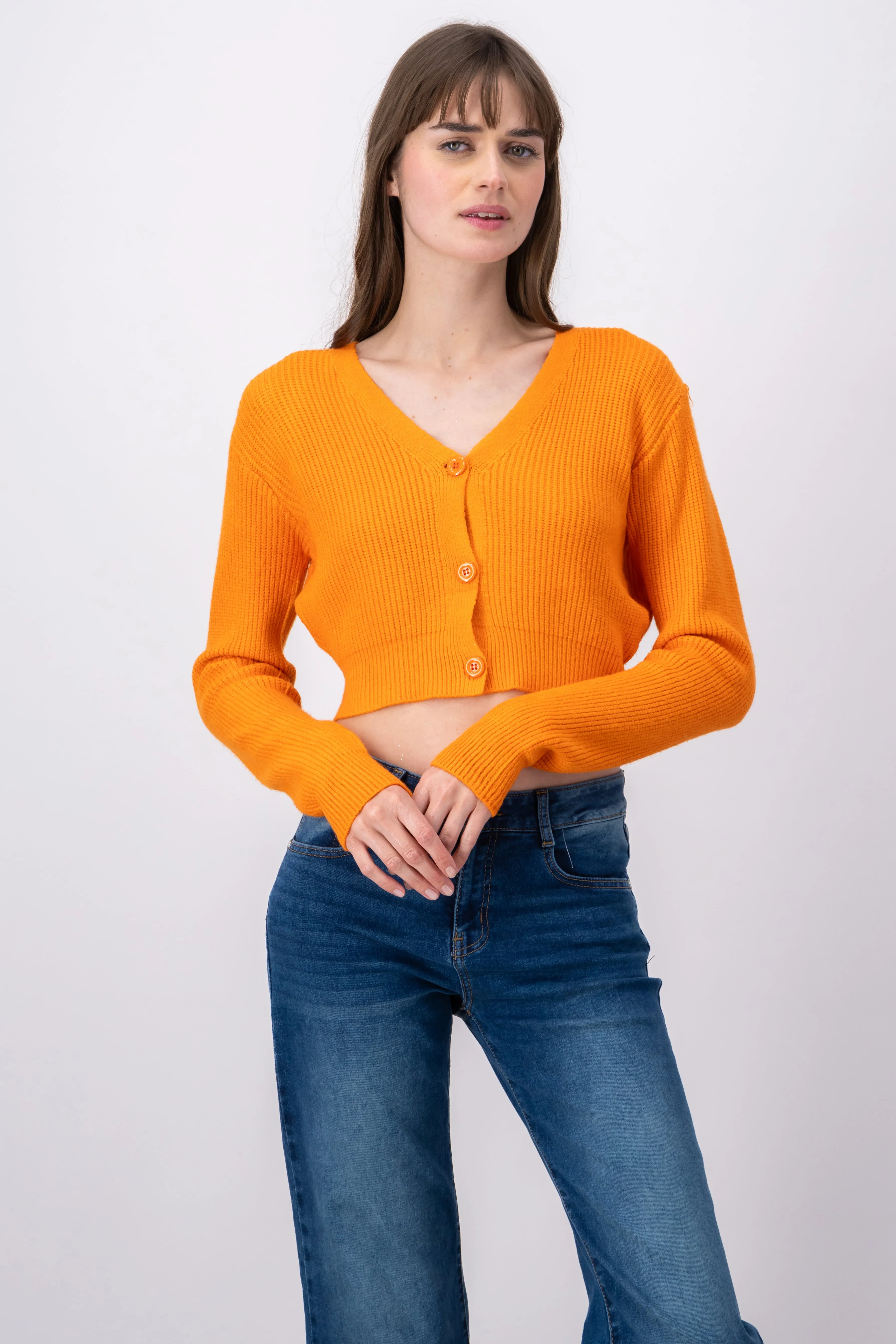 Cárdigan tejido botones sold by Shasa