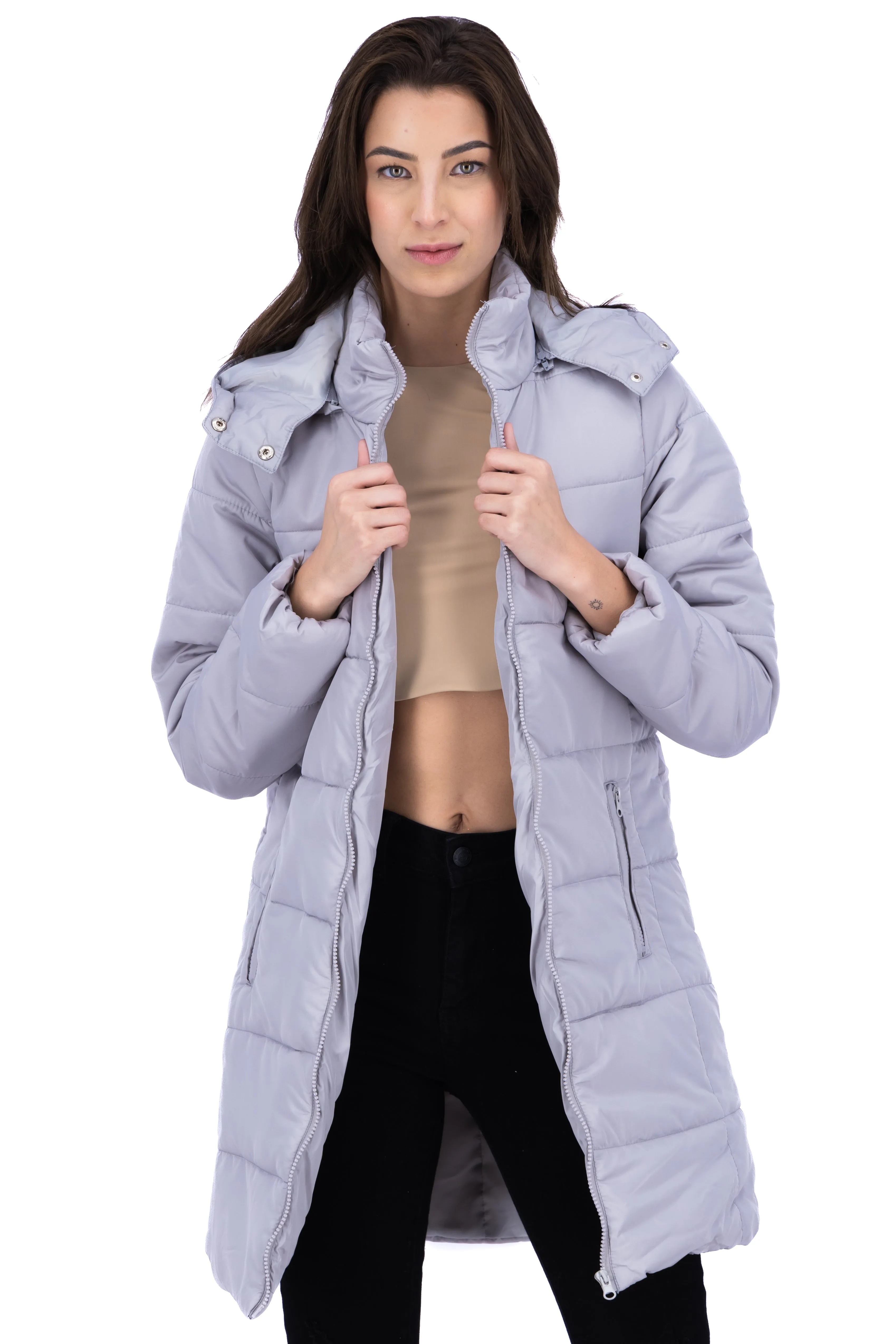 Chamarra larga capitonada sold by Shasa product image thumbnail 2