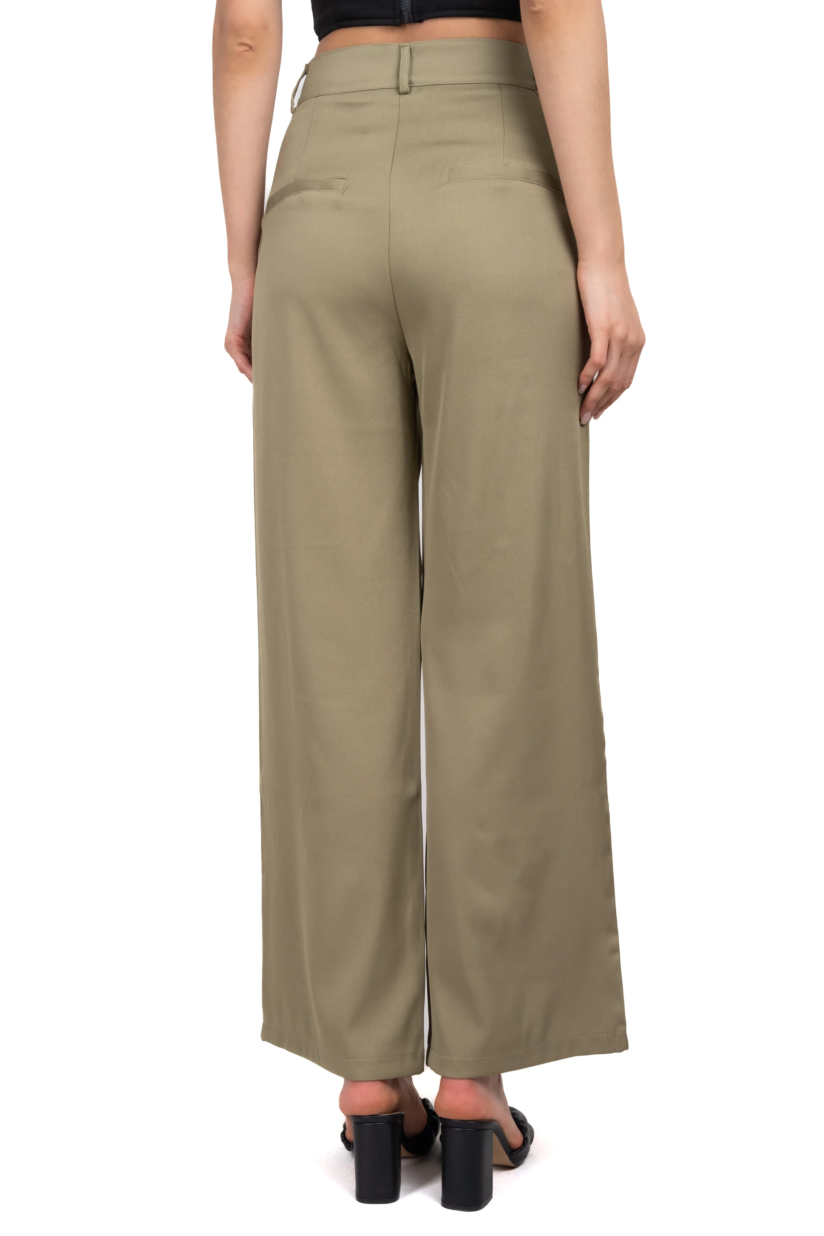 Pantalón recto pinzas argolla sold by Shasa product image thumbnail 4