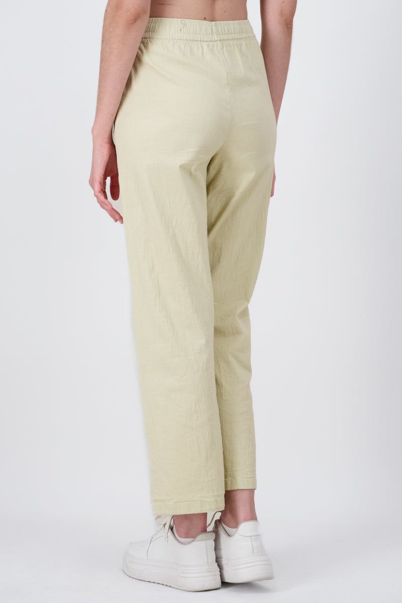 Pantalones de lino anchos sold by Shasa product image thumbnail 4
