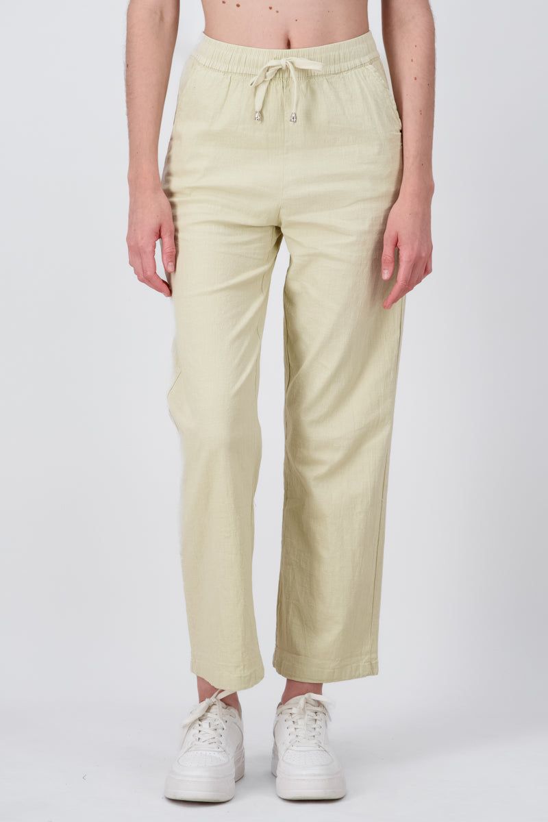 Pantalones de lino anchos sold by Shasa product image thumbnail 2