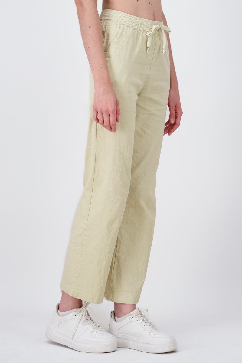 Pantalones de lino anchos sold by Shasa product image thumbnail 3