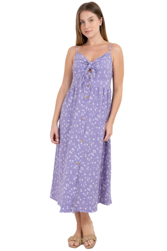 Vestido maxi botones frontales sold by Shasa