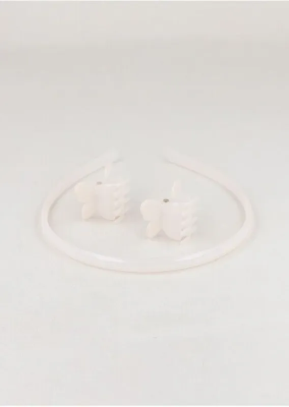 Set 3 Piezas Diadema Pinzas sold by Shasa