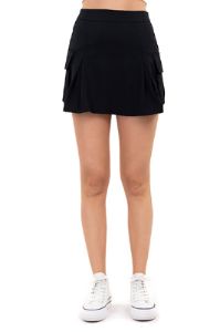 Falda mini cargo lisa sold by Shasa