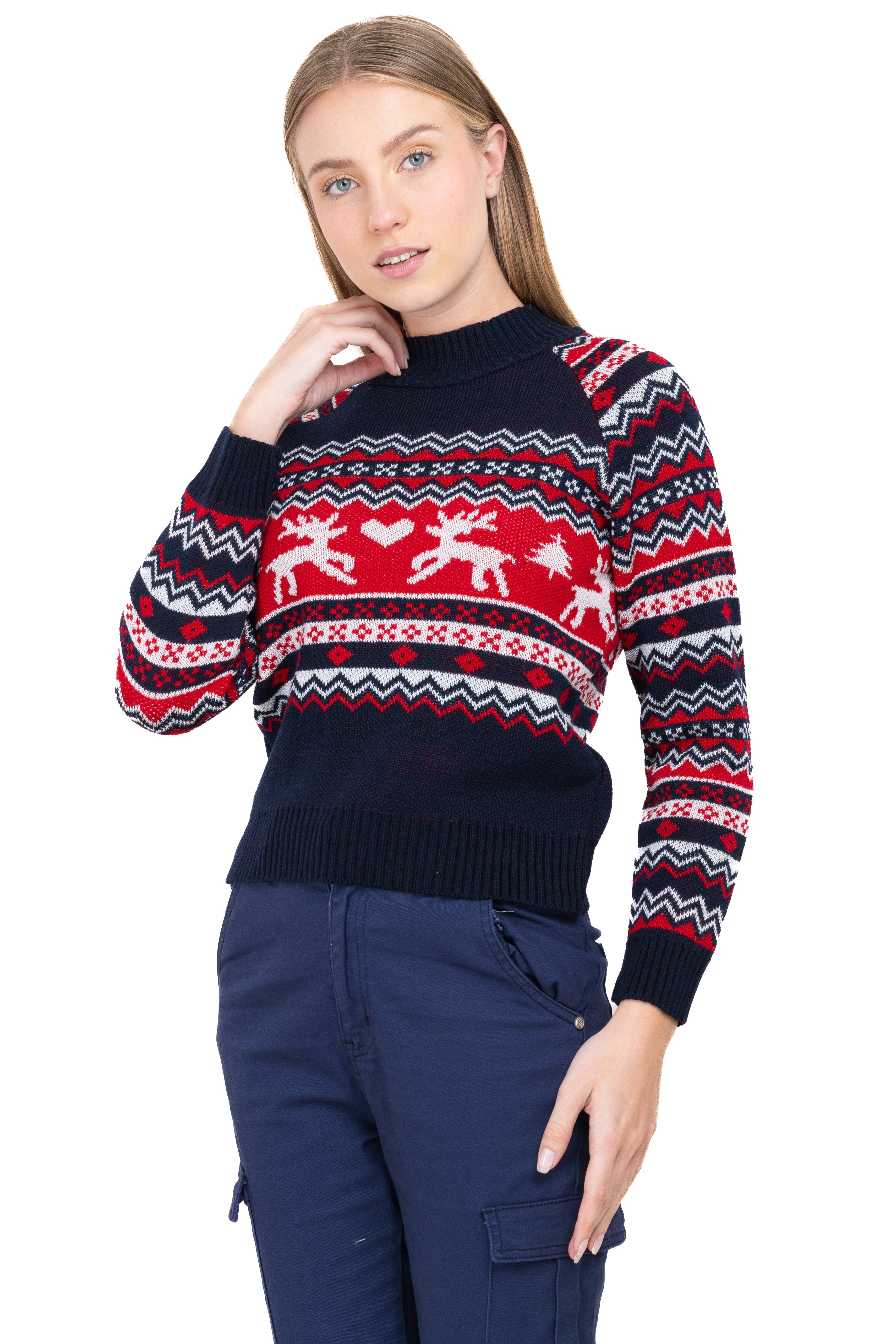 Suéter navideño corazón renos sold by Shasa product image thumbnail 5