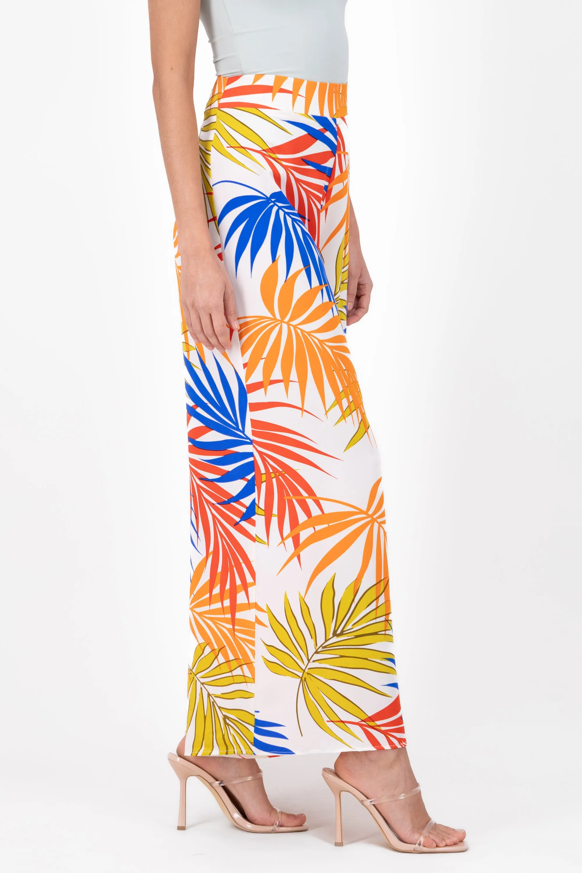 Pantalon fluido tropical sold by Shasa product image thumbnail 3