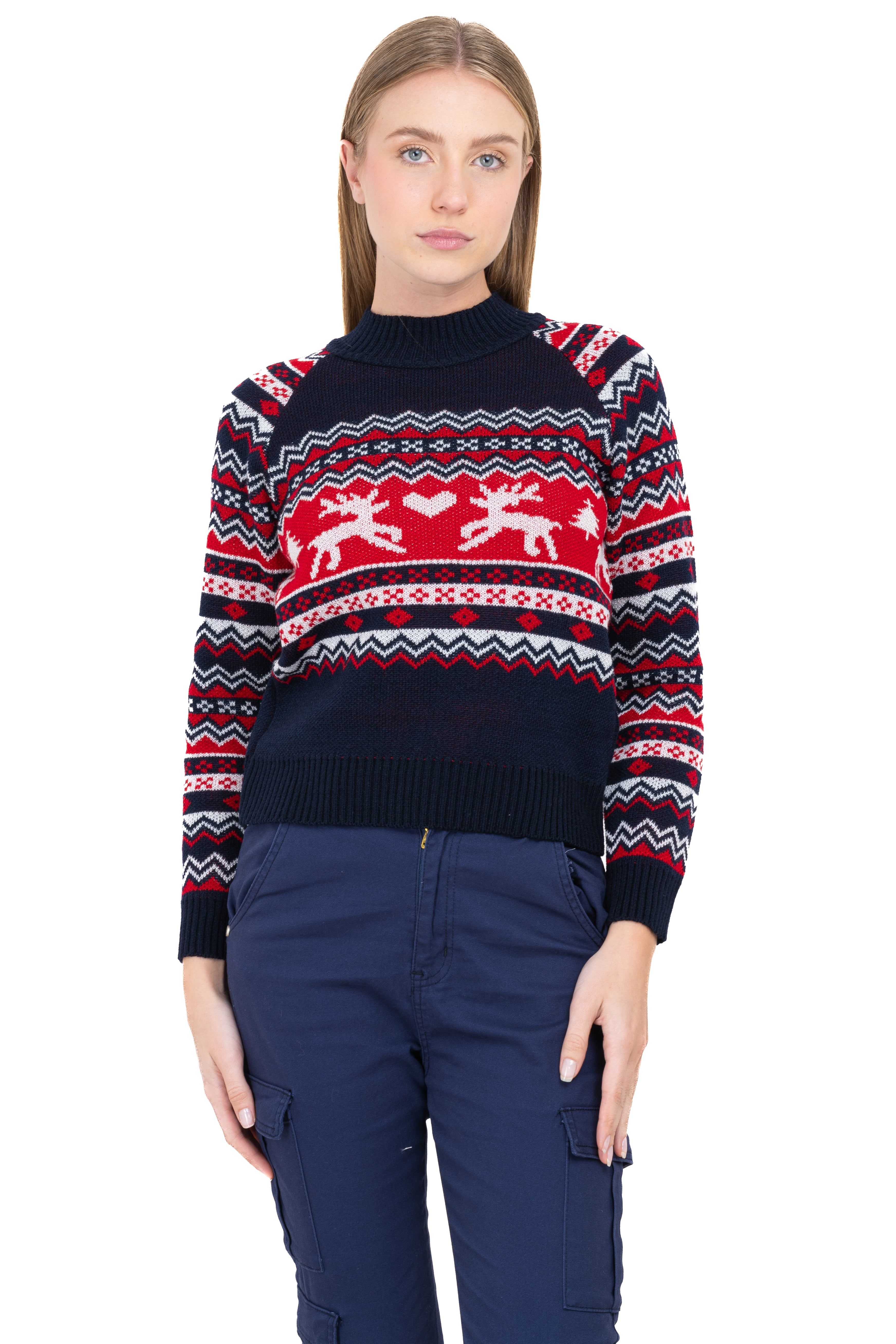 Suéter navideño corazón renos sold by Shasa product image thumbnail 2