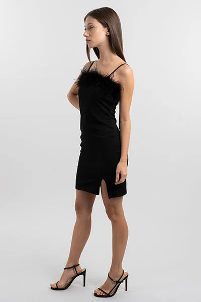 Vestido mini escote plumas sold by Shasa product image thumbnail 3