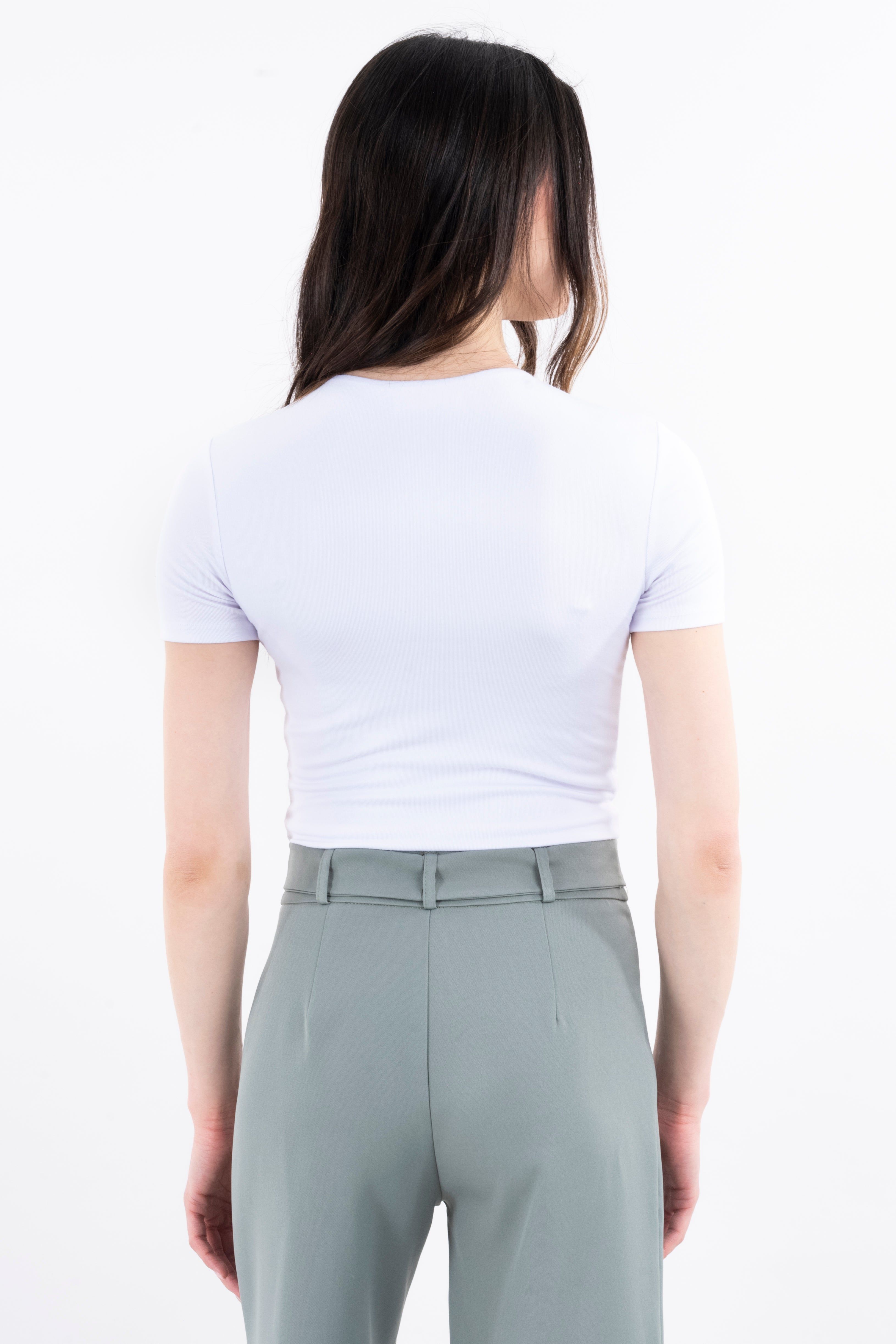 Top básico tejido doble liso sold by Shasa product image thumbnail 4