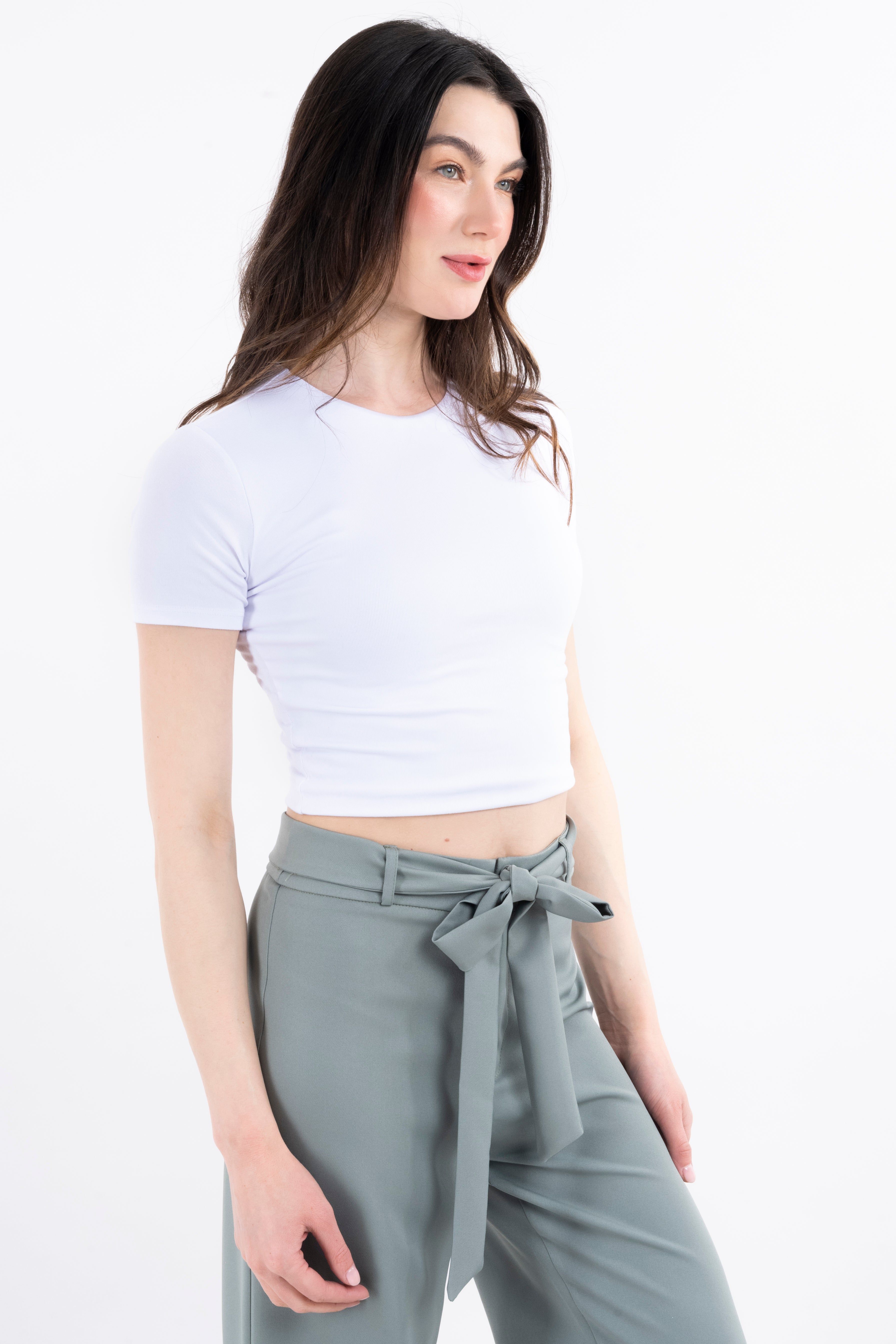 Top básico tejido doble liso sold by Shasa product image thumbnail 3