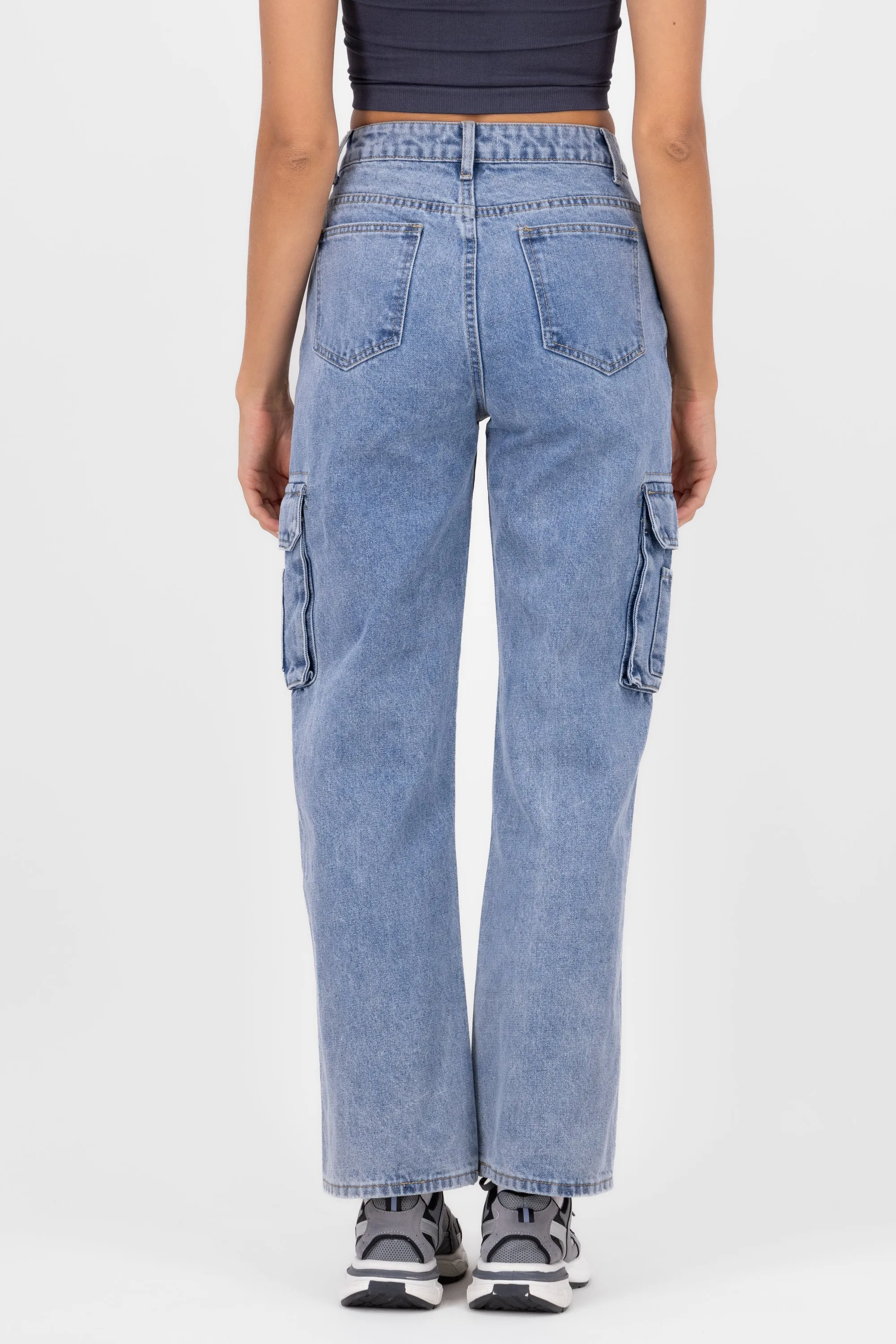 Jeans cargo doble bolsa sold by Shasa product image thumbnail 4