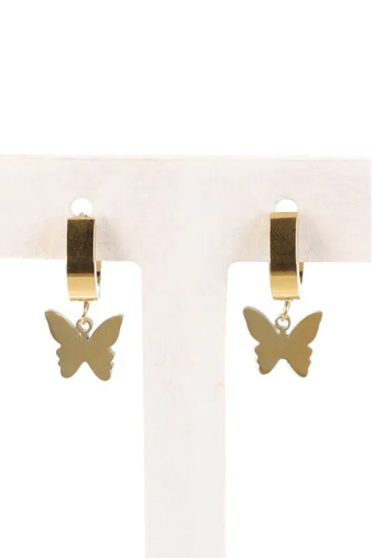 Arracadas Mariposa sold by Shasa