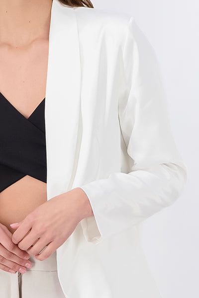 Saco satín botón cruzado sold by Shasa product image thumbnail 5