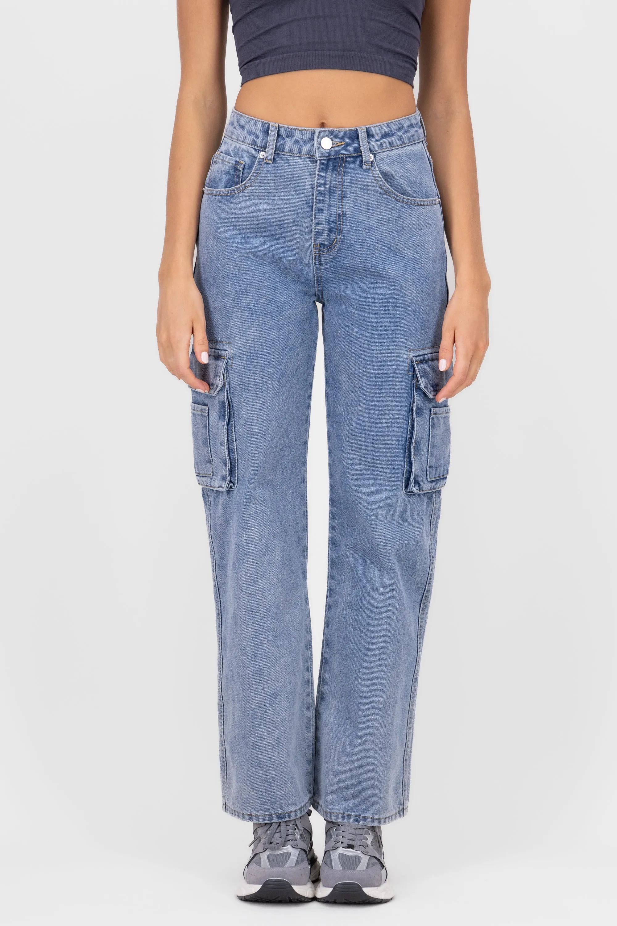 Jeans cargo doble bolsa sold by Shasa product image thumbnail 2