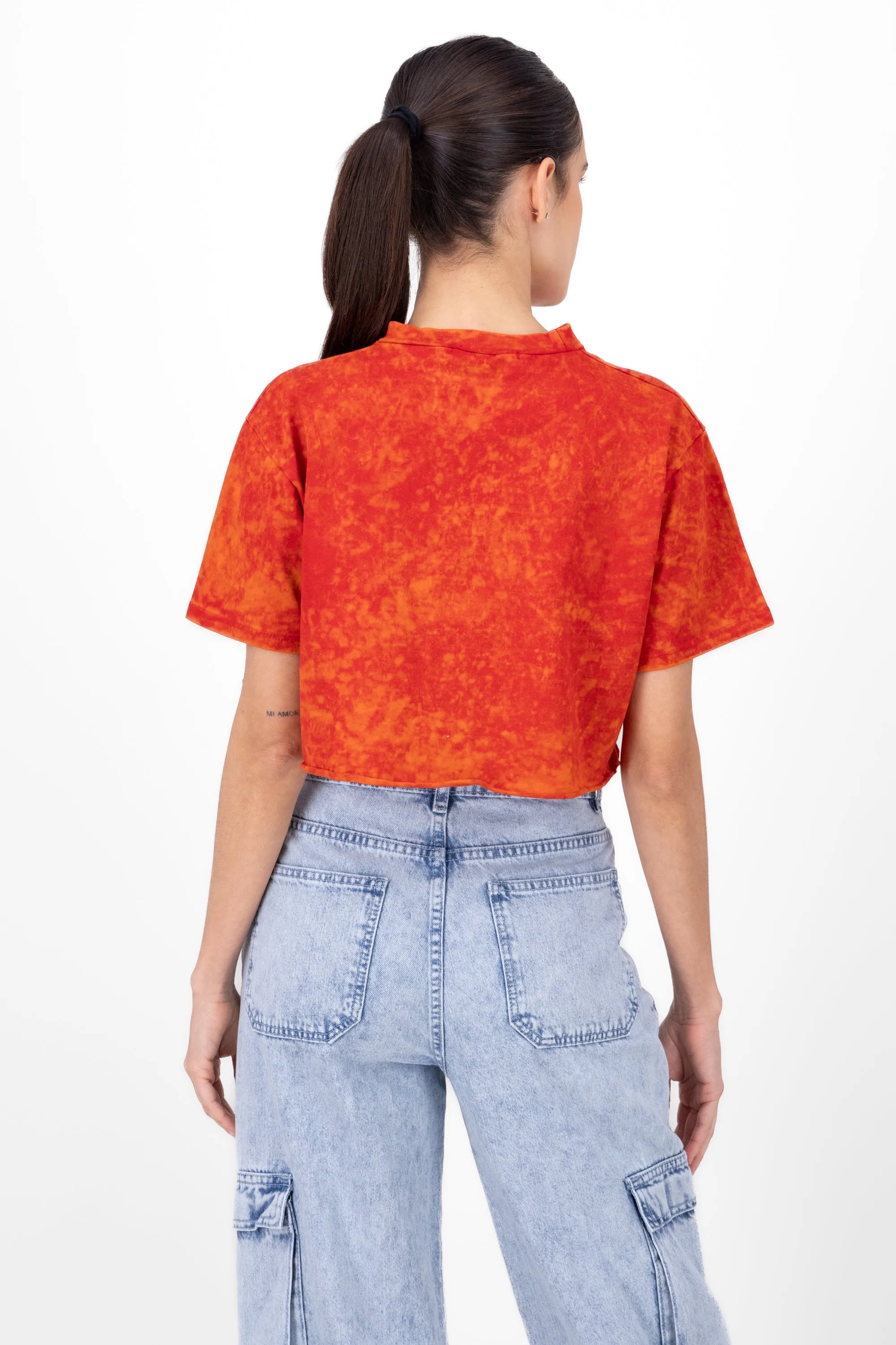 Playera crop acid wash chicago sold by Shasa product image thumbnail 4