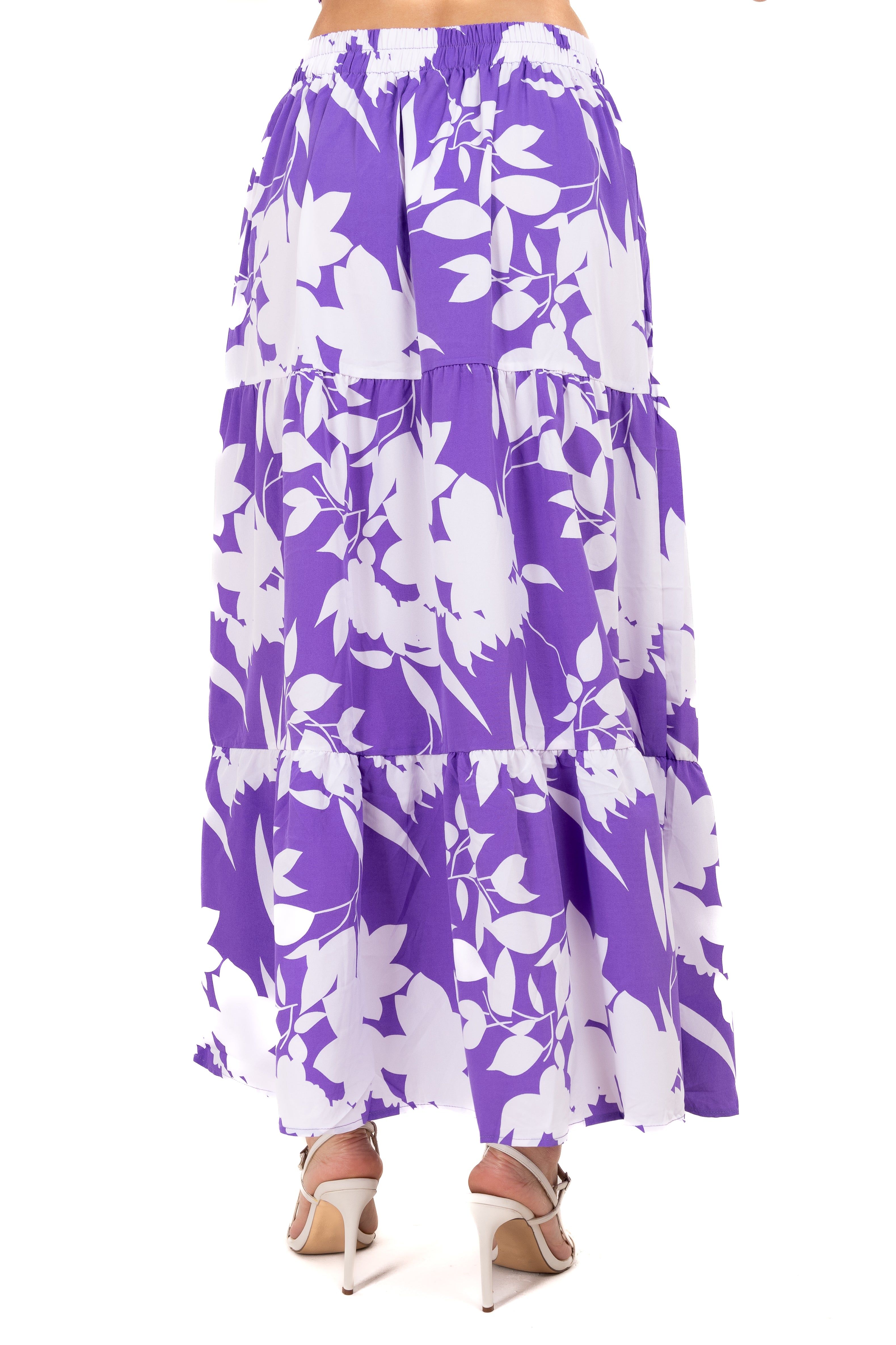 Falda Maxi Capas Hojas sold by Shasa product image thumbnail 4