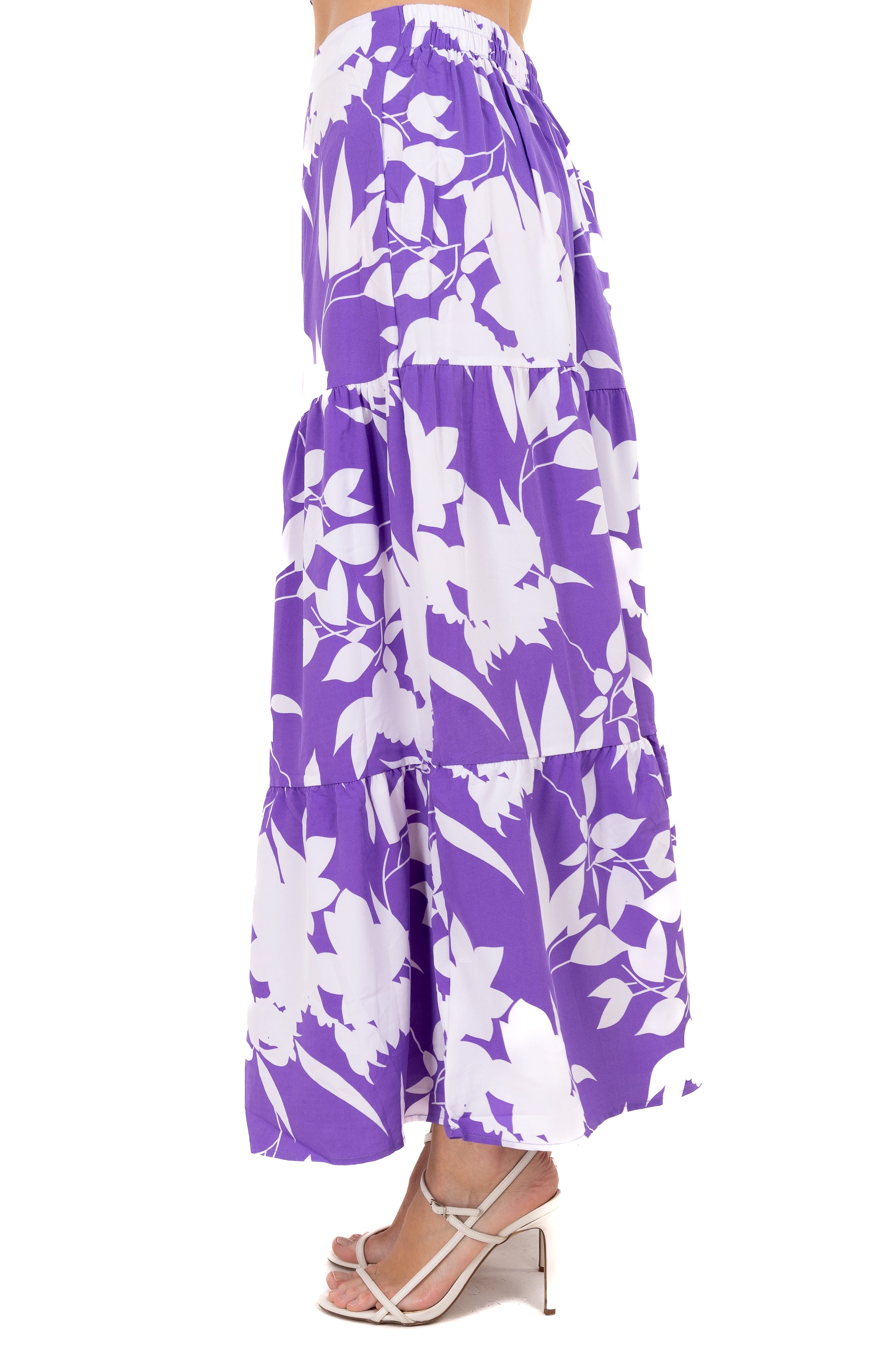 Falda Maxi Capas Hojas sold by Shasa product image thumbnail 3
