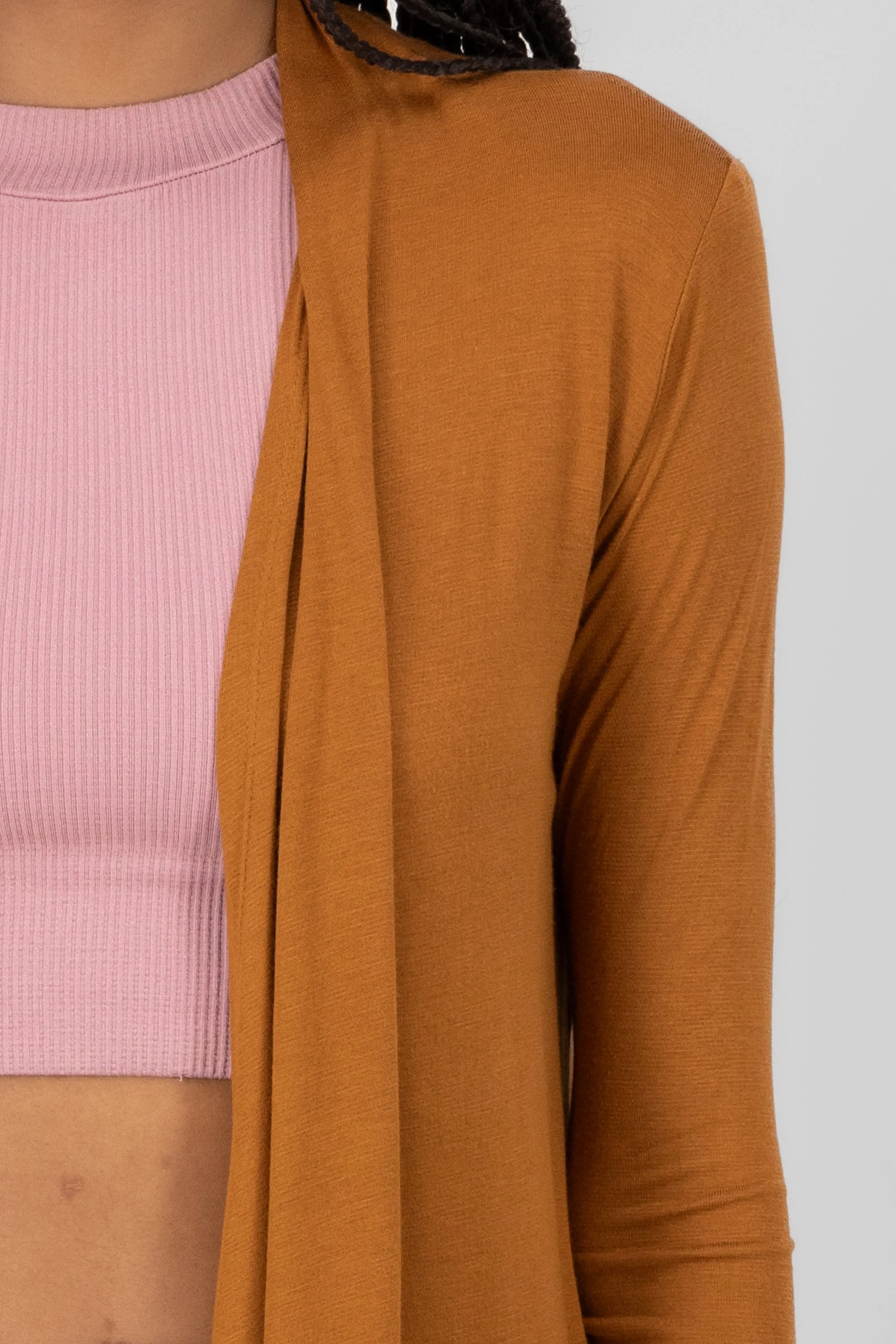 Cárdigan Corto Caída Cascada Manga Larga sold by Shasa product image thumbnail 5