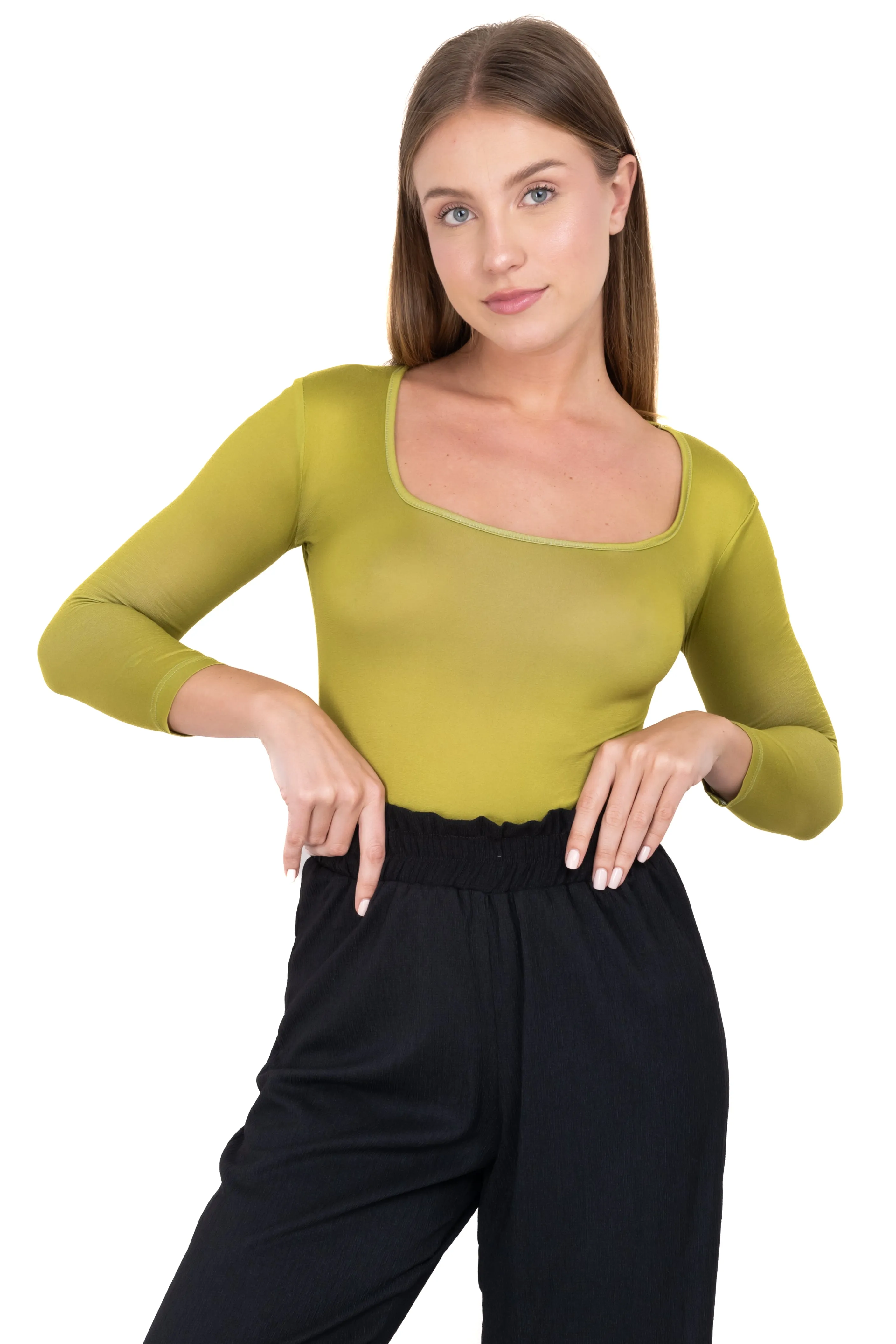 Bodysuit Liso Escote Cuadrado sold by Shasa