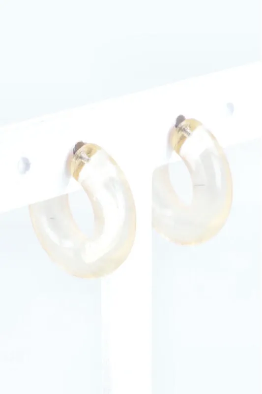 Arracadas Acrilico Color sold by Shasa