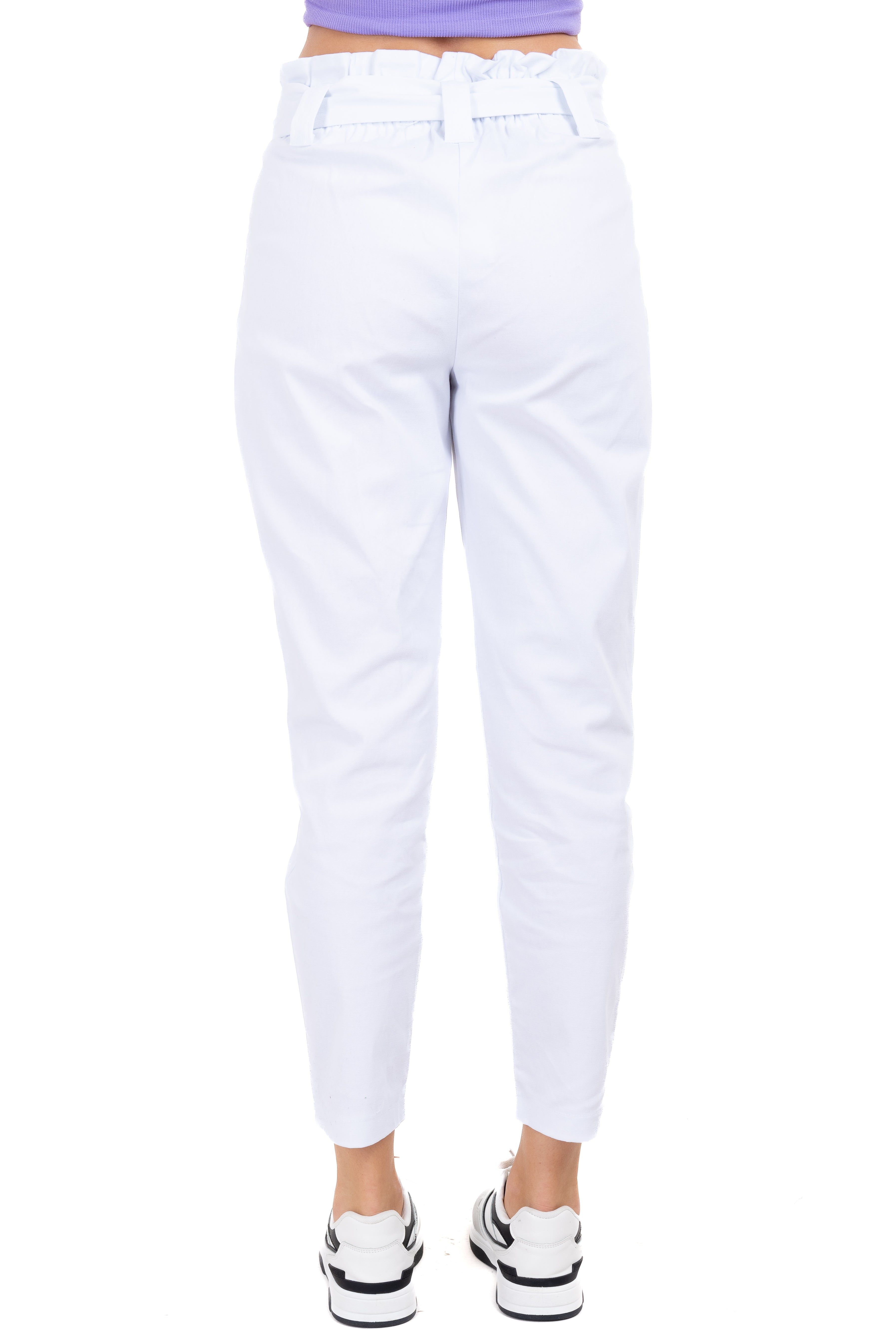 Pantalón paper bag cintura alta cinturón sold by Shasa product image thumbnail 4