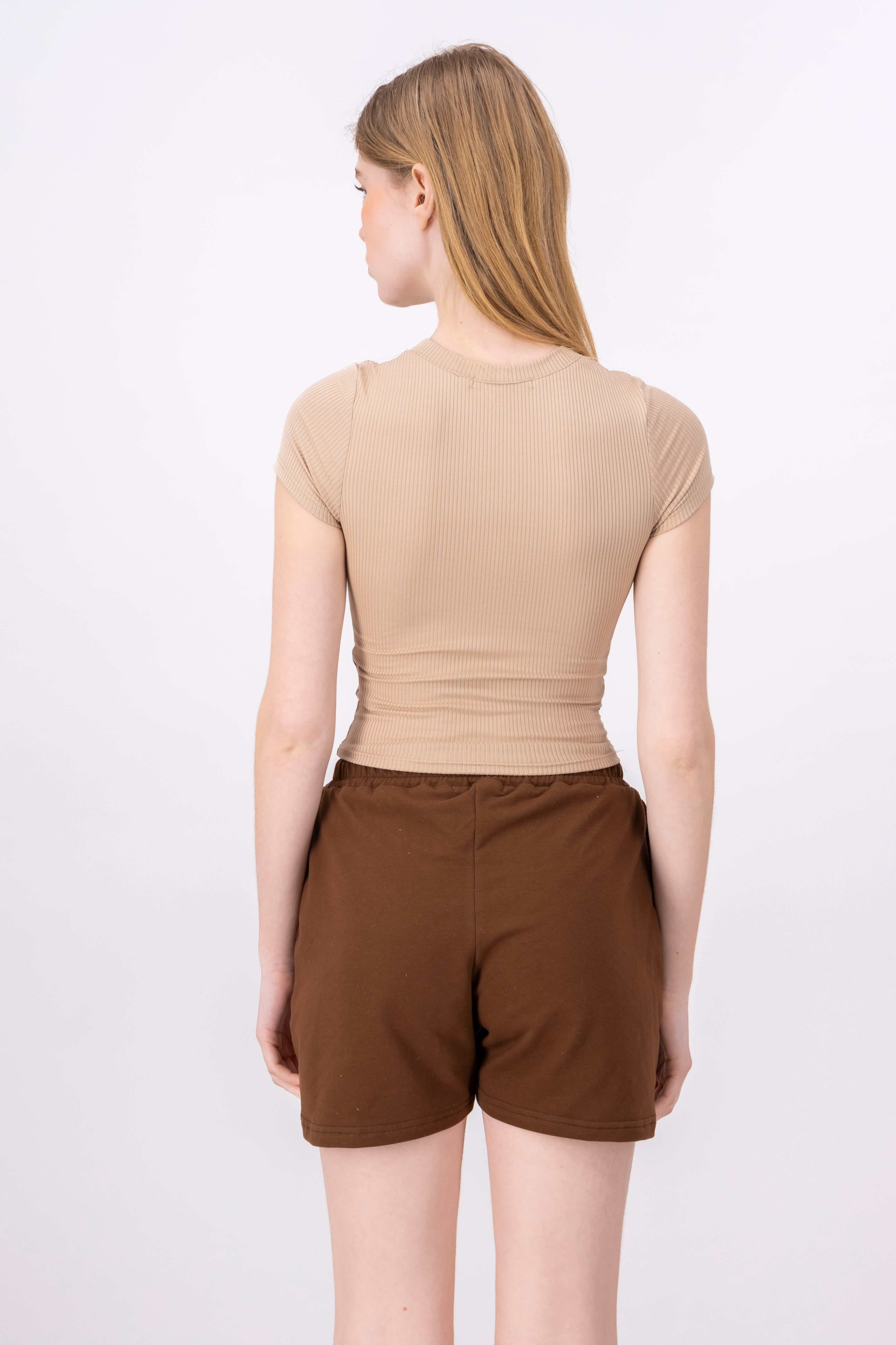 Top Manga Corta Acanalado sold by Shasa product image thumbnail 4