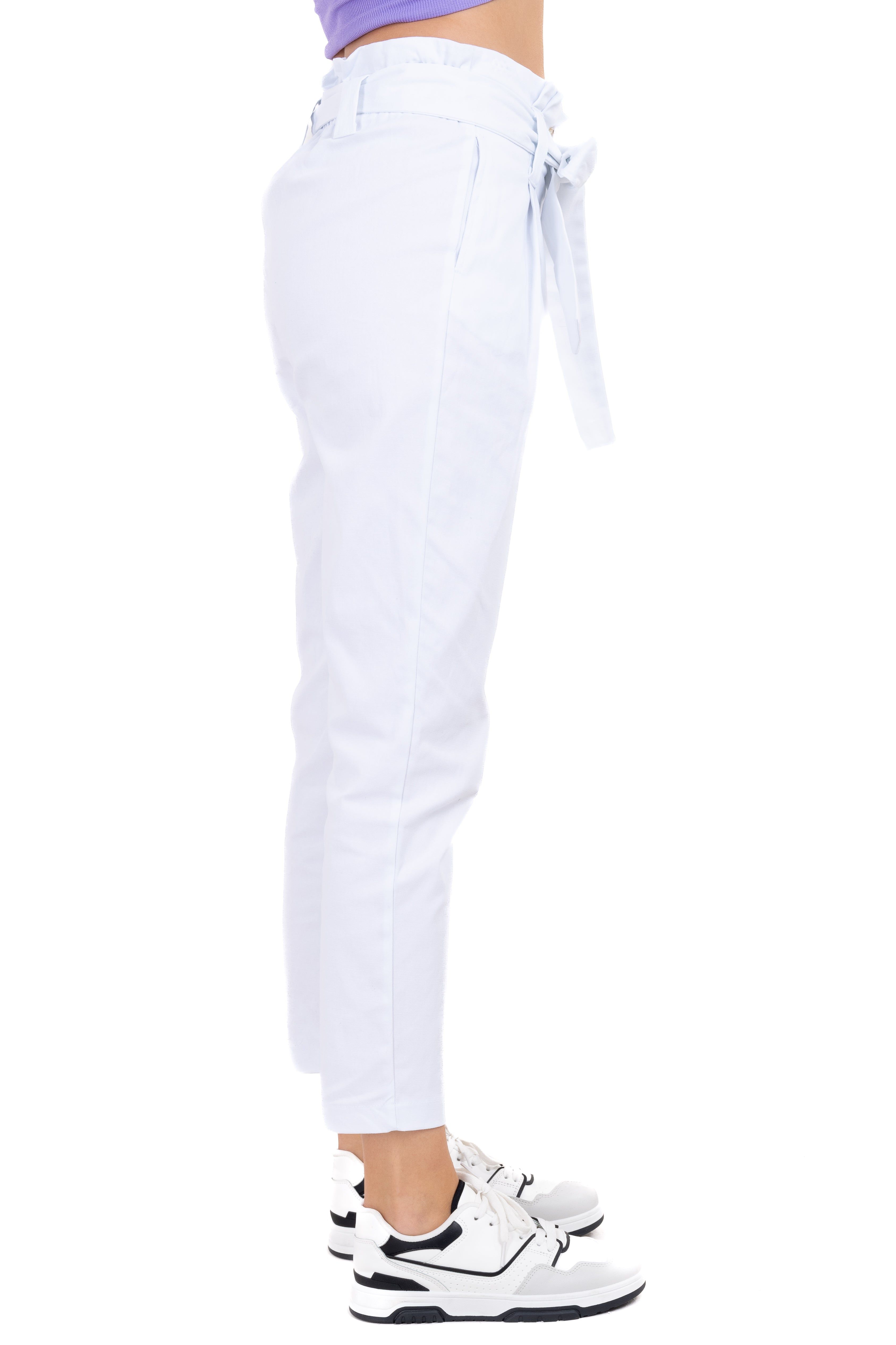 Pantalón paper bag cintura alta cinturón sold by Shasa product image thumbnail 3