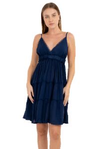 Vestido mini encaje tirantes sold by Shasa