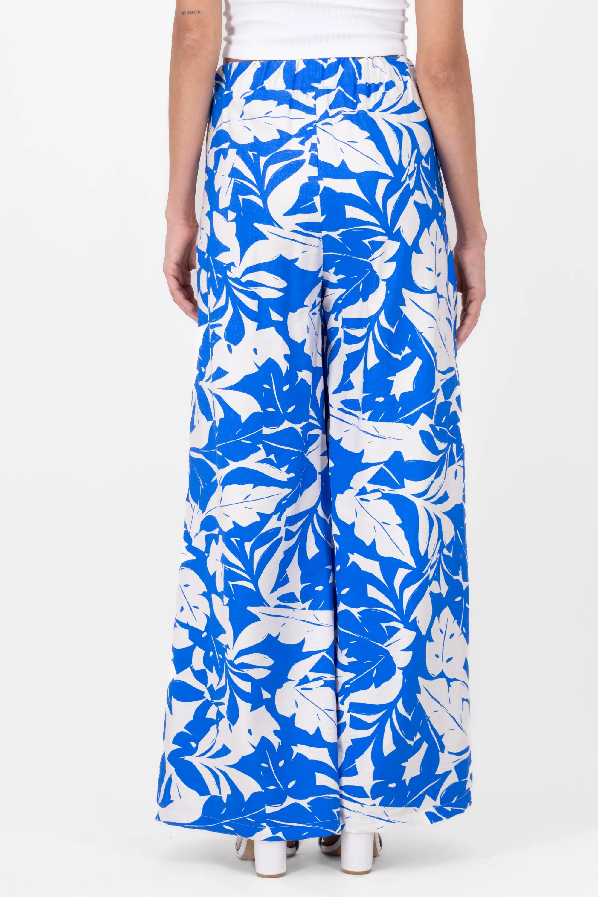 Pantalon amplio estampado tropical sold by Shasa product image thumbnail 4