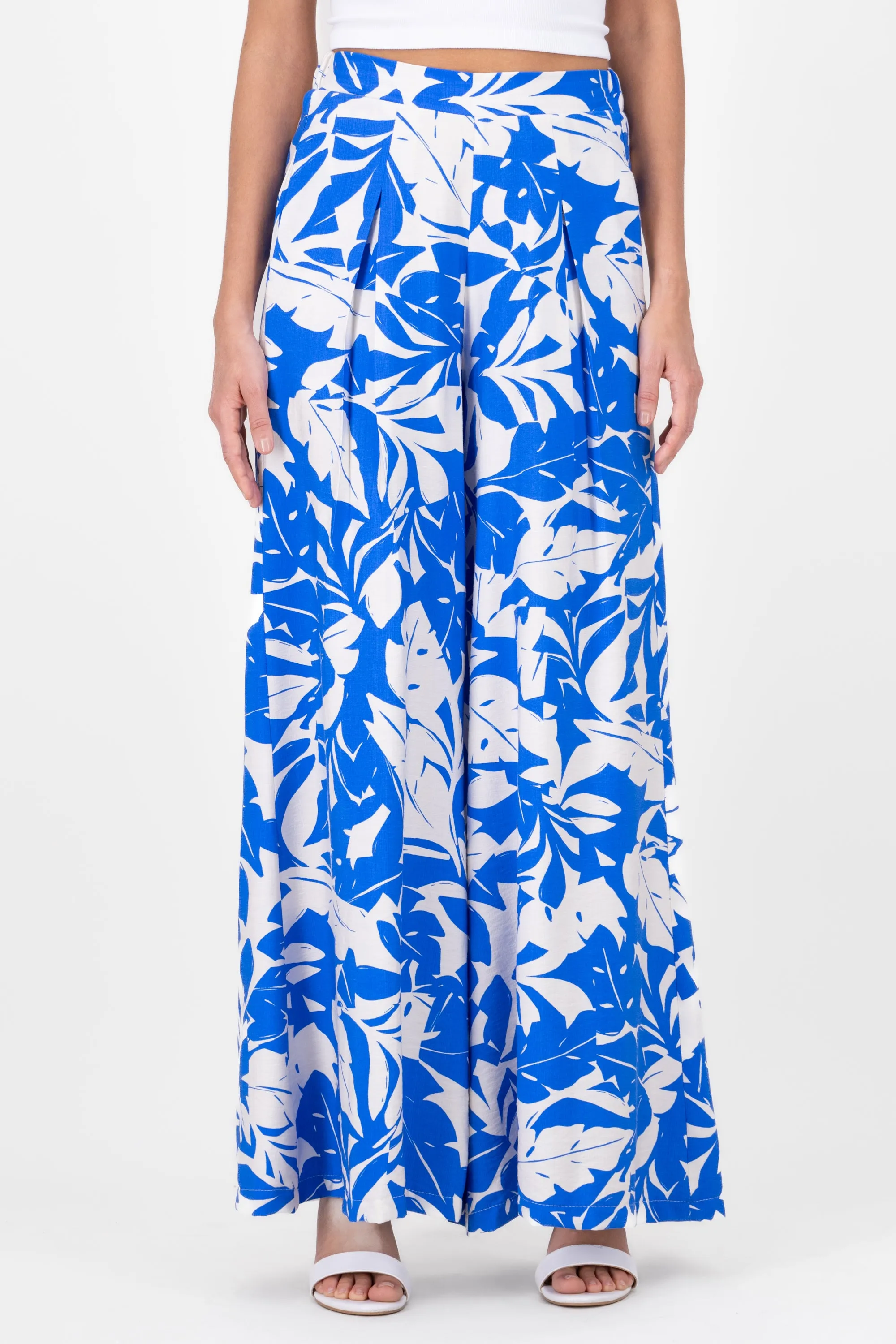Pantalon amplio estampado tropical sold by Shasa product image thumbnail 2