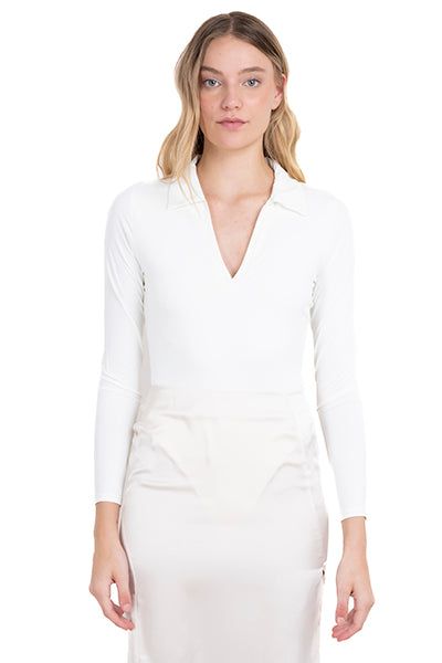 Bodysuite monocolor cuello polo sold by Shasa product image thumbnail 2