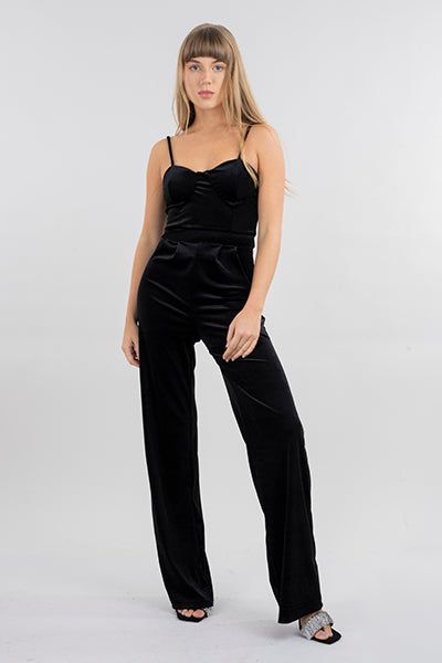 Jumpsuit copas velvet sold by Shasa