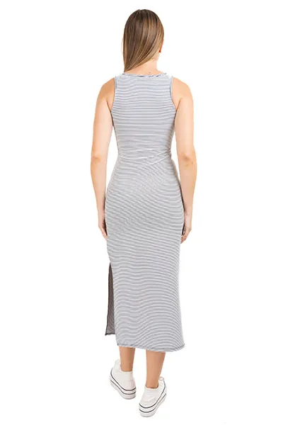Vestido maxi abertura lineas sold by Shasa product image thumbnail 4