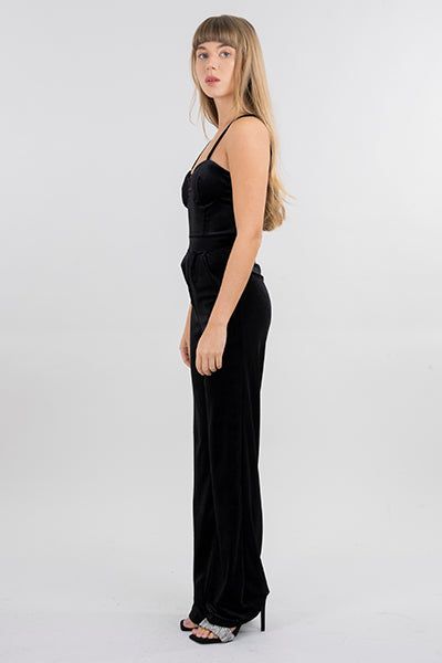 Jumpsuit copas velvet sold by Shasa product image thumbnail 3