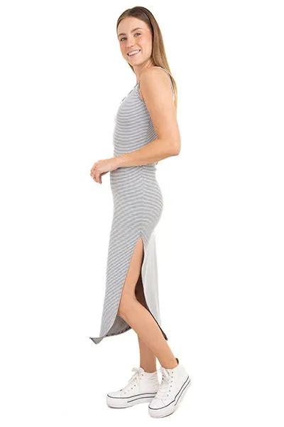 Vestido maxi abertura lineas sold by Shasa product image thumbnail 3