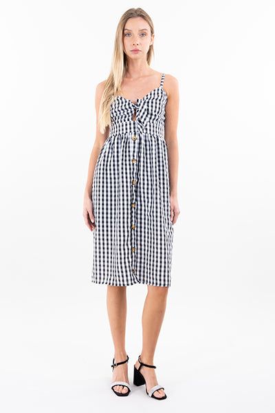 Vestido Midi Tirantes Cuadros sold by Shasa product image thumbnail 2