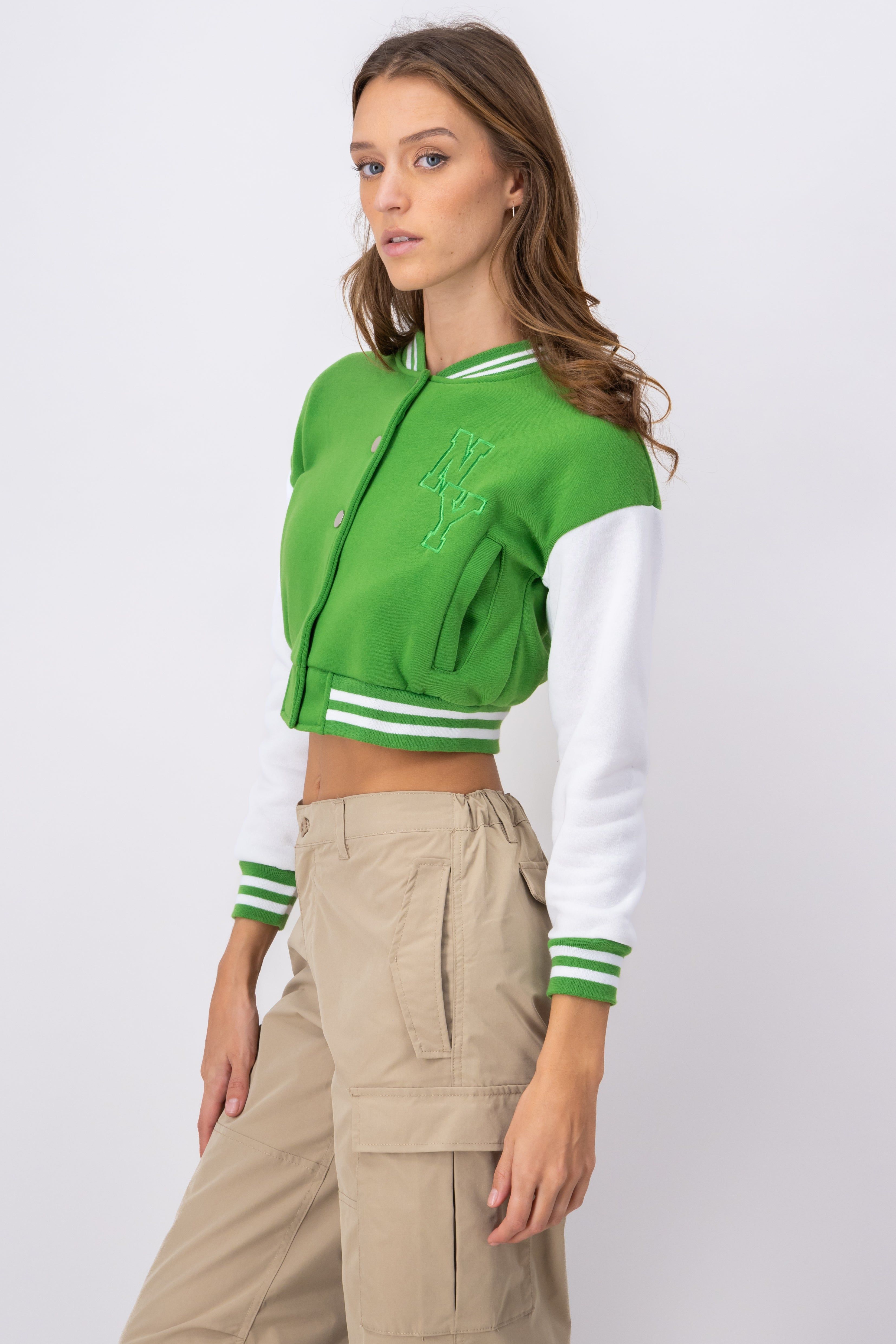 Chamarra bomber bordado NY sold by Shasa product image thumbnail 3