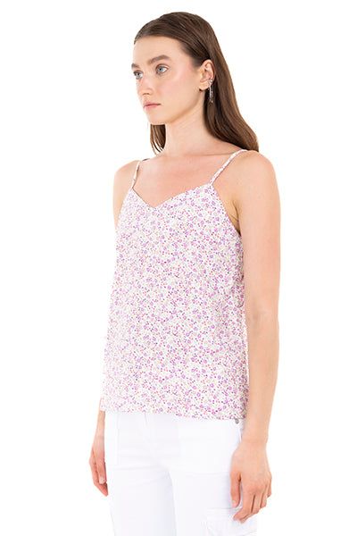Blusa satín tirantes flores sold by Shasa product image thumbnail 3