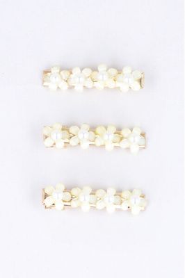 Set 3 piezas pasador flores sold by Shasa
