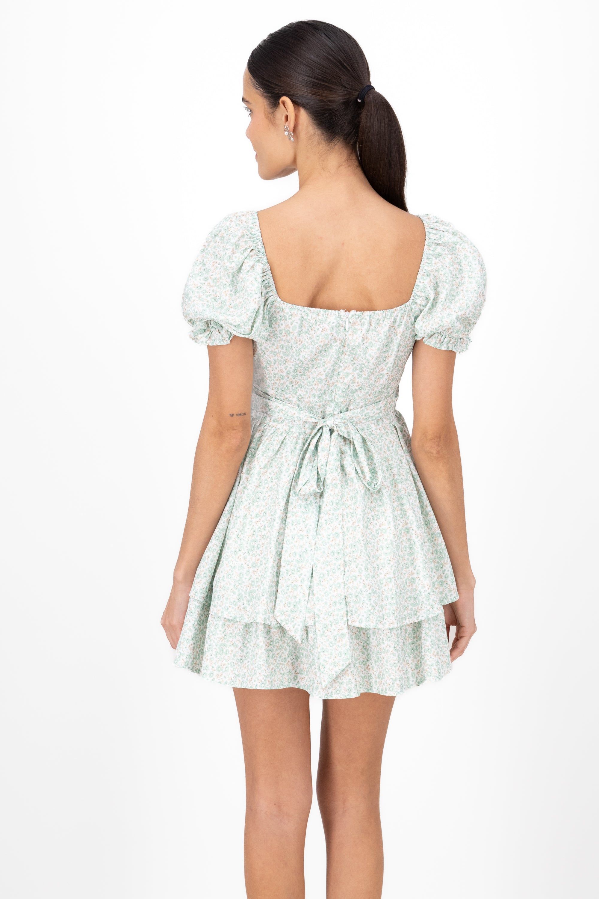 Vestido Olanes Manga Abullonada sold by Shasa product image thumbnail 4