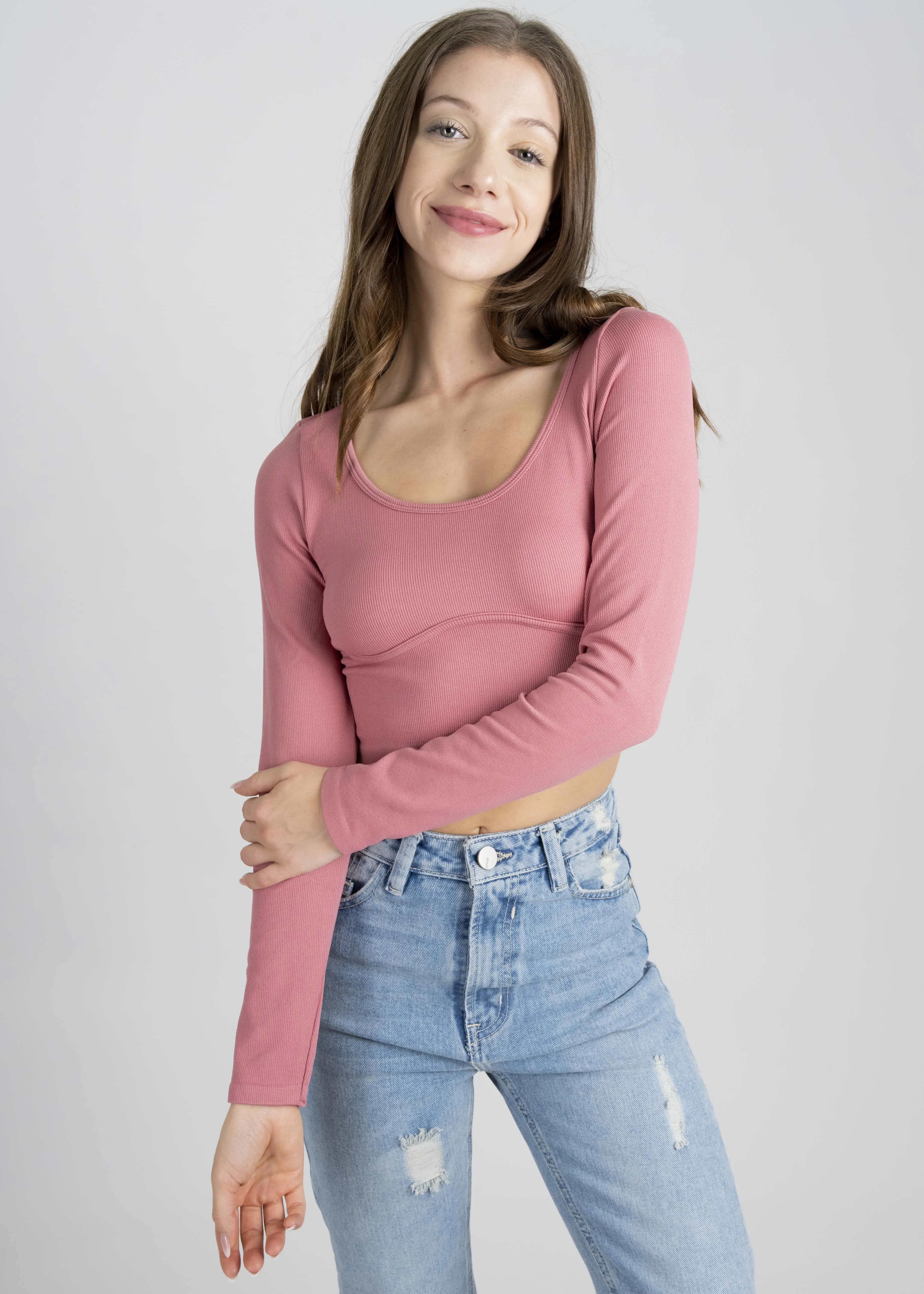 Top liso costura sold by Shasa