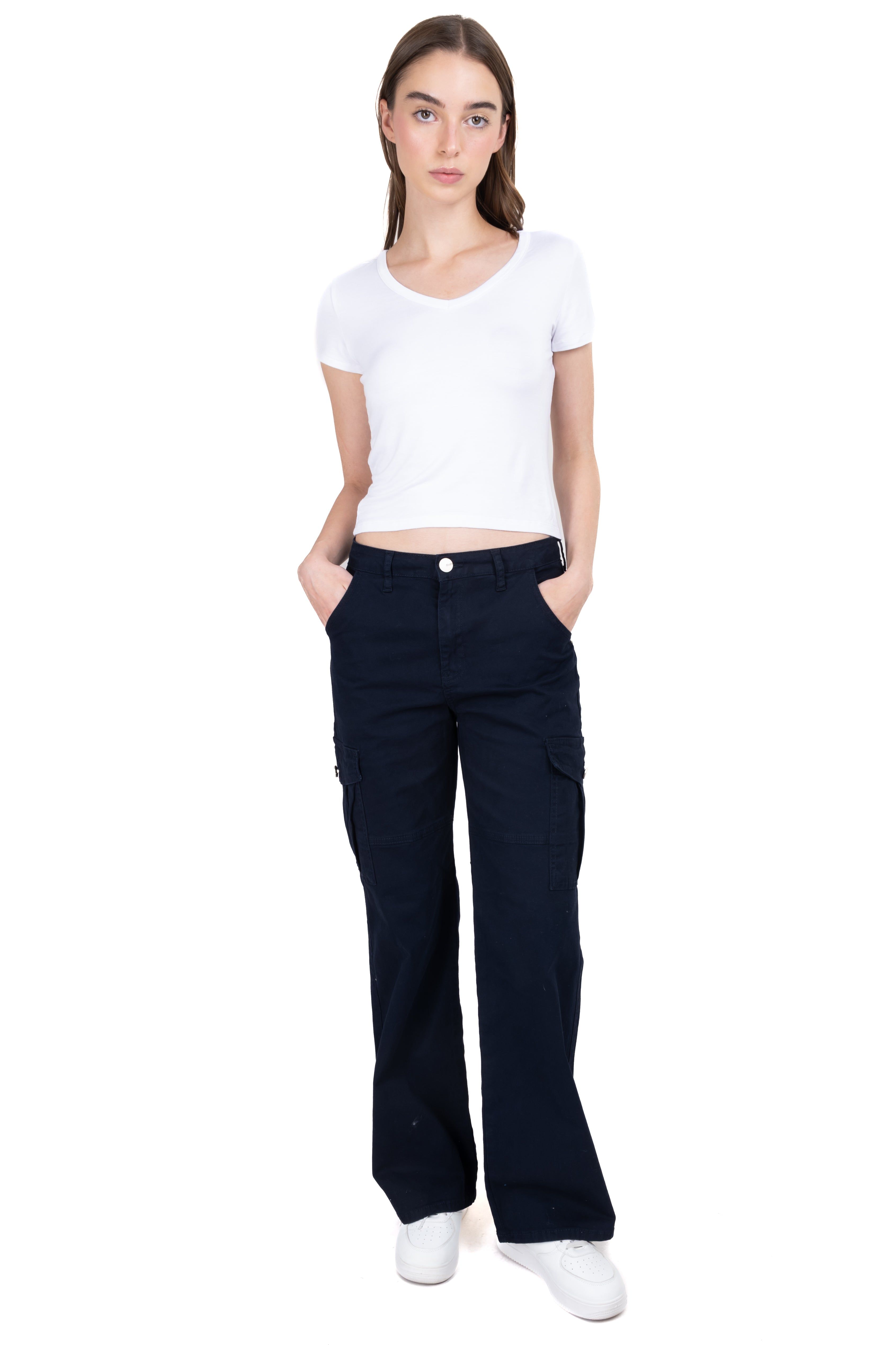 Jeans cargo wide leg bolsillos sold by Shasa product image thumbnail 2