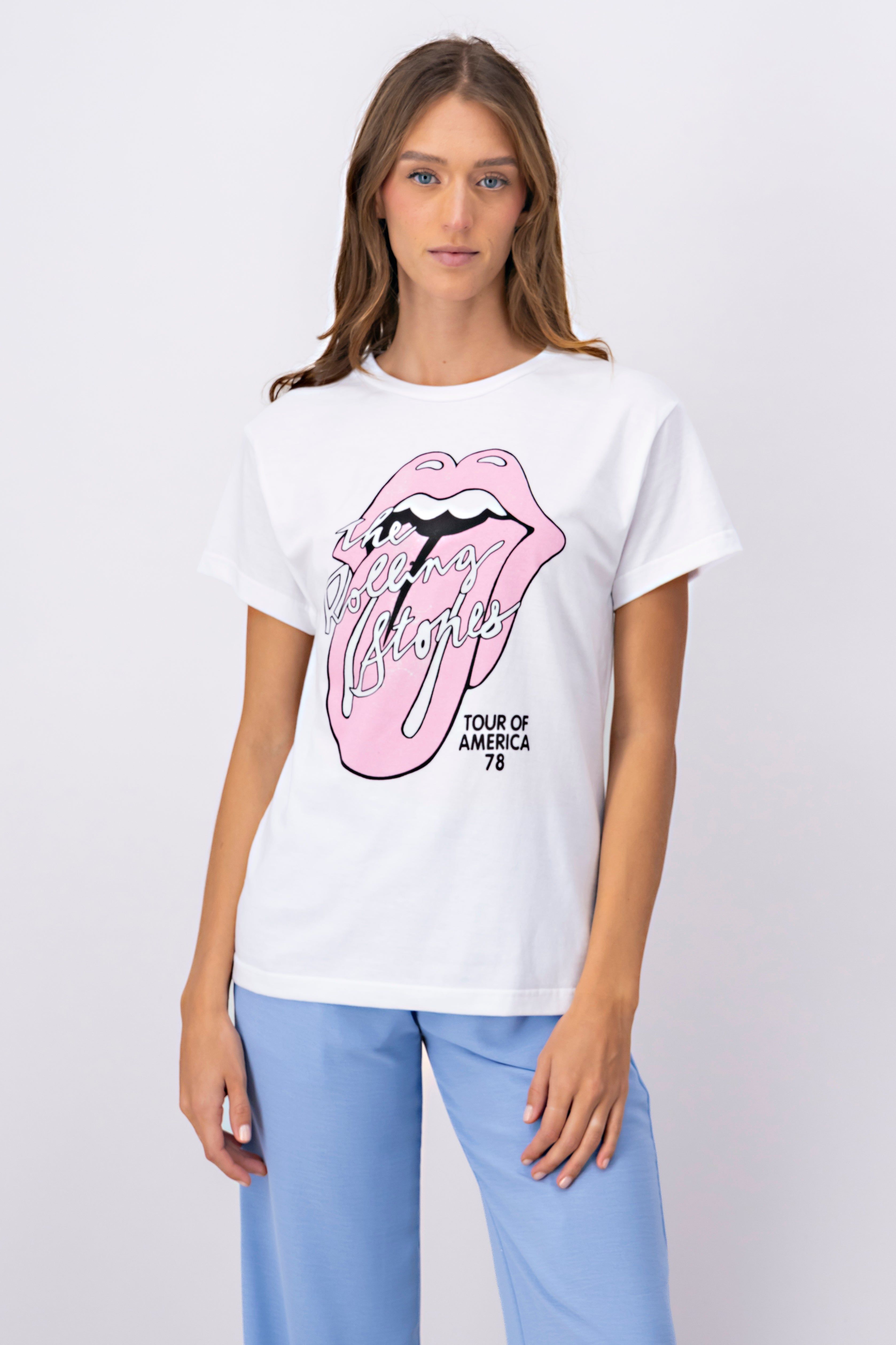 Playera manga corta Rolling Stones Tour 78 sold by Shasa
