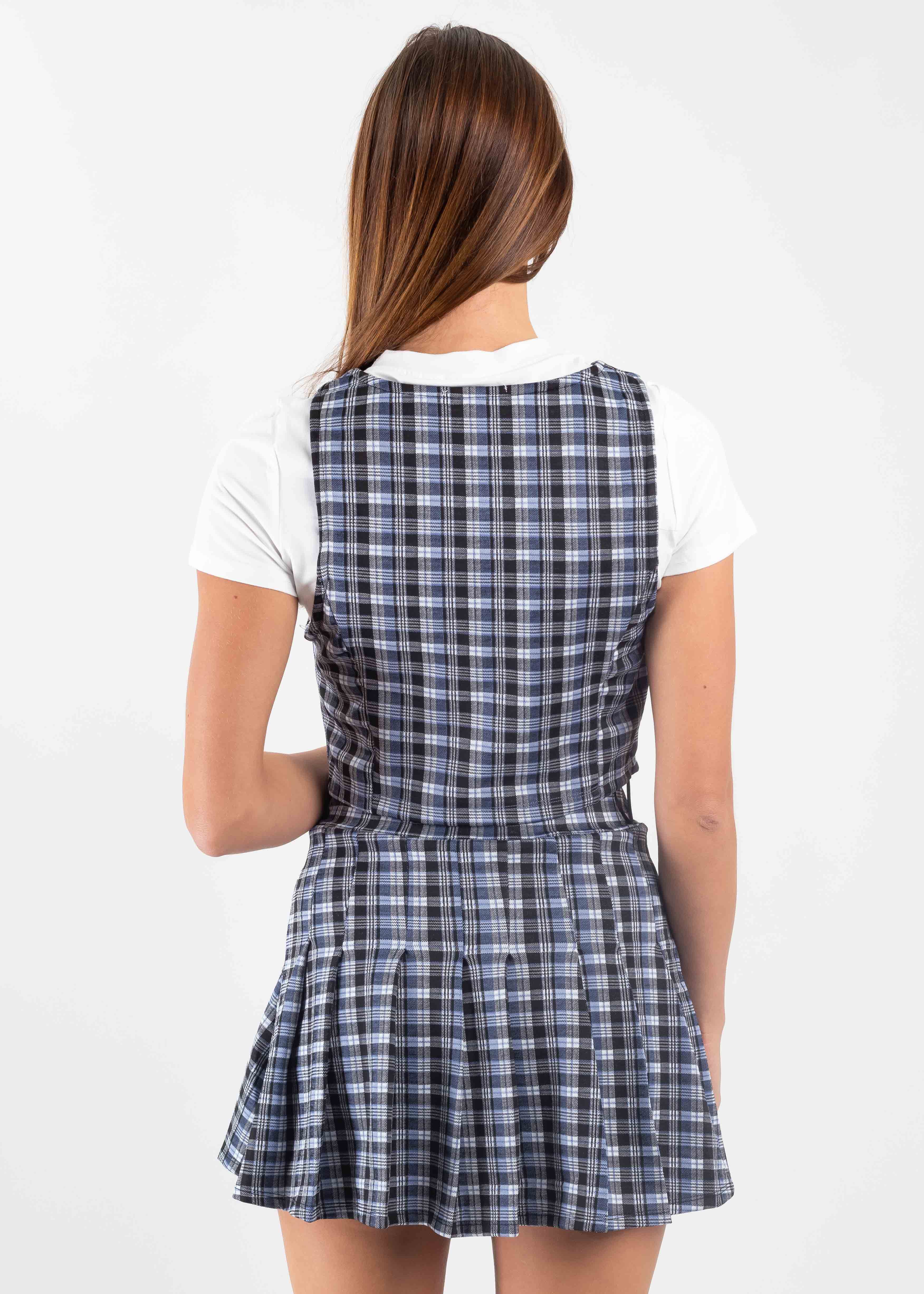 Top chaleco botones cuadros sold by Shasa product image thumbnail 4