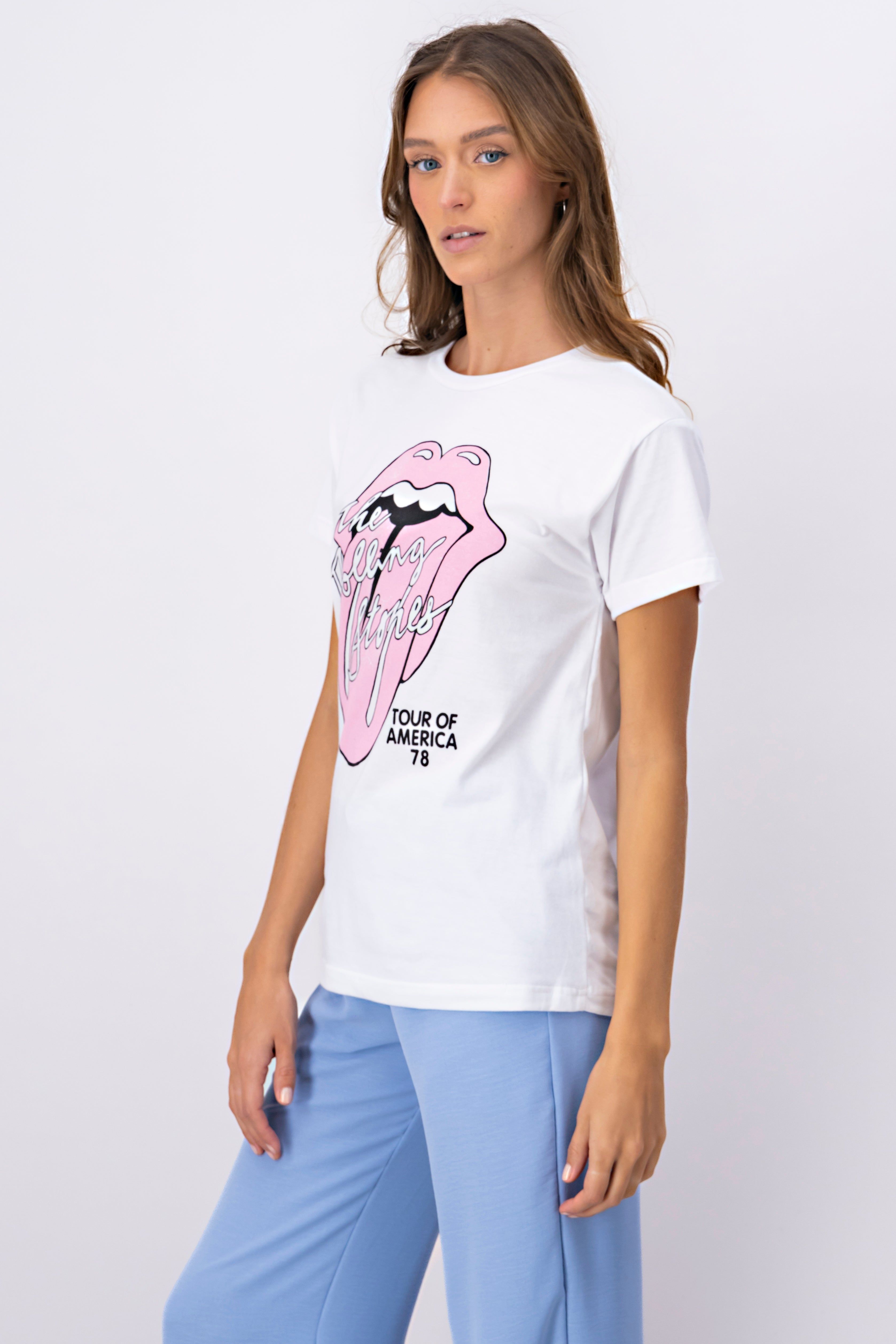 Playera manga corta Rolling Stones Tour 78 sold by Shasa product image thumbnail 3