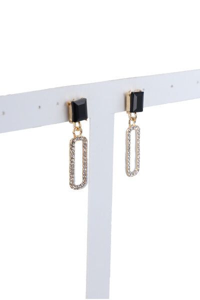 Aretes Largos Ovalados Brillos sold by Shasa product image thumbnail 2