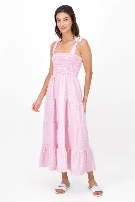 Vestido Maxi Olanes Cuadros sold by Shasa