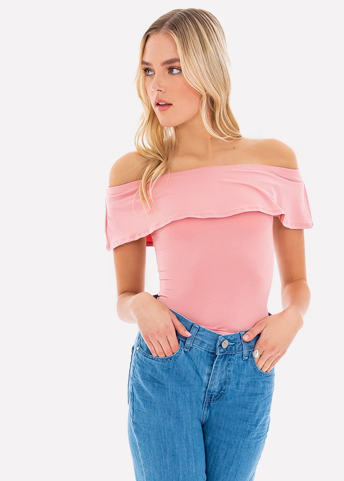 Bodysuit hombros descubiertos sold by Shasa