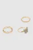 3 PR ANILLOS MARIPOSA COLOR sold by Shasa